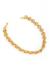 Vintage Givenchy Double Rope Chainlink Necklace unclasped @Recessla