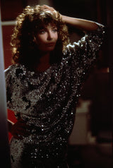 Kelly Lebrock in Weird Science wearing Ann Tjian Kenar 2 Leopard Shift @RECESS LA