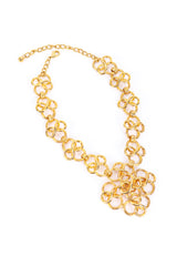 Kenneth Jay Lane Infinity Coils Link Collar Necklace @RECESS LA