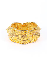 Kenneth Jay Lane Golden Dome Buckle Bangle @RECESS LA