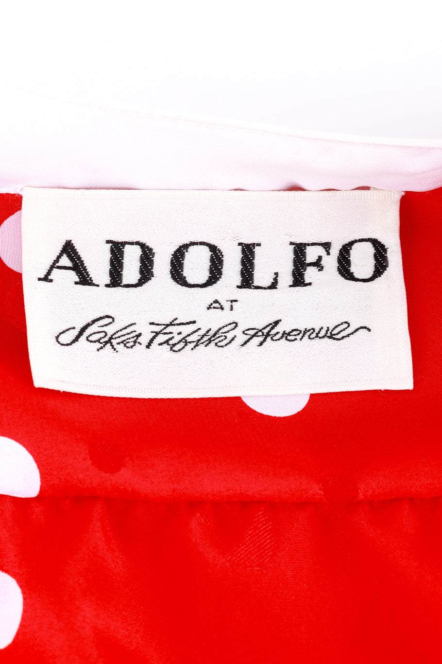 Adolfo Bubble Print Shift Dress label @RECESS LA