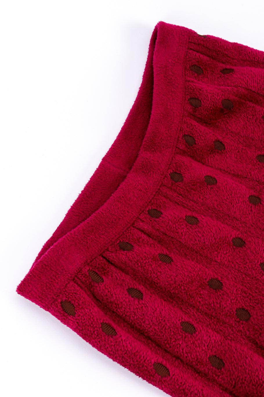 Alaïa Long Polka Dot Skirt waist closeup @recessla