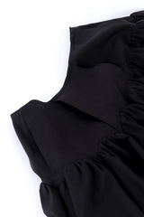 Alaïa Cut Away High Waisted Skater Skirt detail @RECESS LA