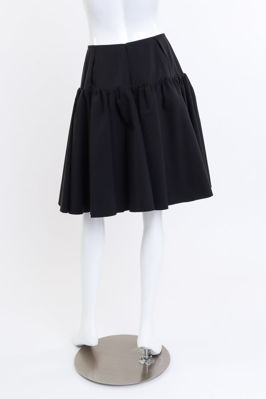 Alaïa Cut Away High Waisted Skater Skirt back @RECESS LA