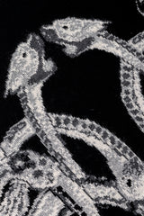 Alexander McQueen 2010 A/W Graphic Knit Dress graphic closeup @recessla