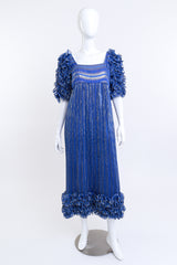 Alfred Bosand Royal Blue Empire Gown @RECESS LA