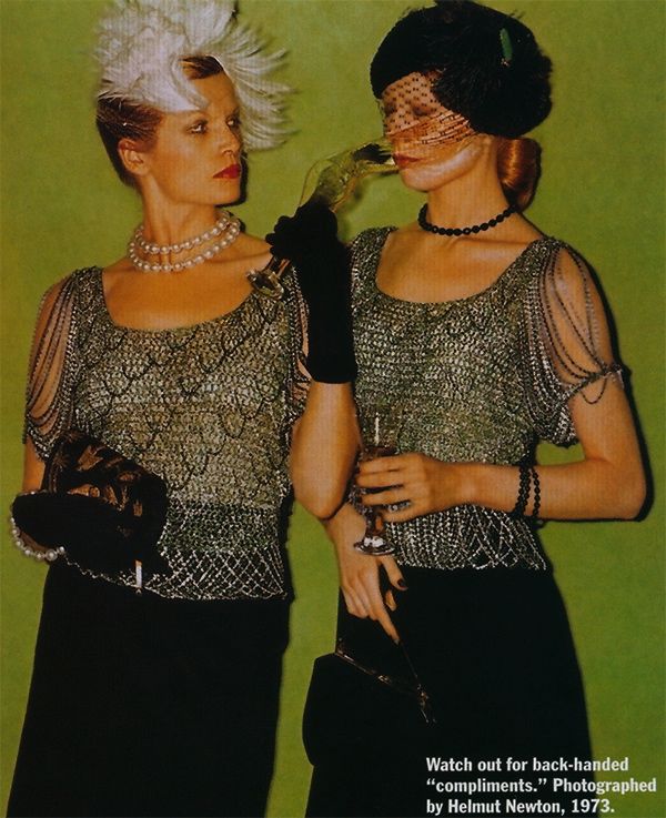 Original ad campaign for Loris Azzaro, shot by Helmut Newton ad @RECESS LA