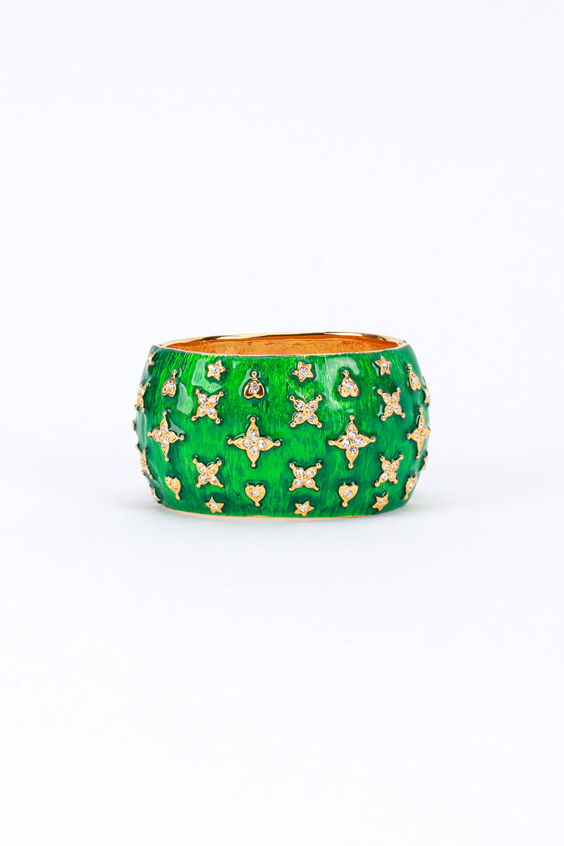 Kenneth Jay Lane Stars Of The Renaissance Enamel Bangle @RECESS LA