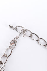 Kenneth Jay Lane Oversized Cable Chain Collar Necklace clasp @RECESS LA