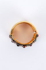 Vintage Kenneth Jay Lane Enamel Gem Bracelet top view @recess la