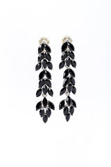 Kenneth Jay Lane Rhinestone Laurel Vine Drop Earrings @RECESS LA