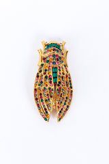 Kenneth Jay Lane Bejeweled Bug Brooch @RECESS LA