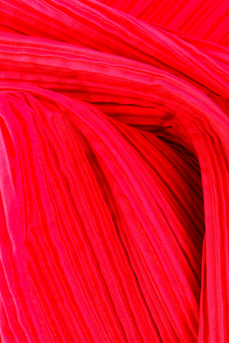 Vintage Baba's Pleated Duster fabric closeup @recess la