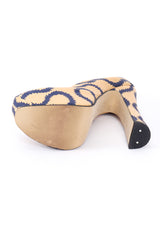 Vivienne Westwood 2013 F/W Squiggle Print Leather Court Shoe left shoe outsole @recessla