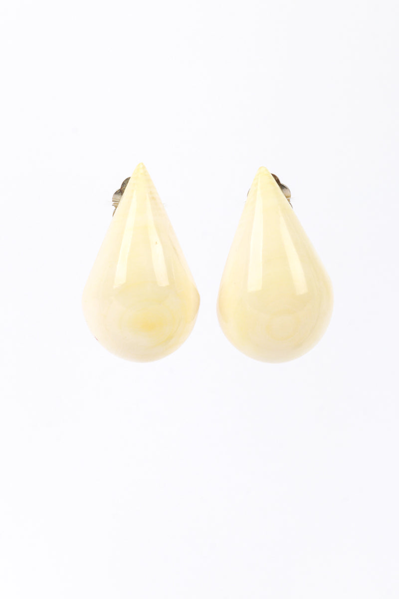 Patricia Von Musulin Ivory Teardrop Earrings @RECESS LA