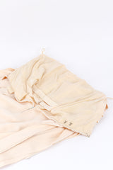 Vintage Strapless Carwash Dress & Scarf Set back unzipped @recess la