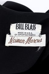 Vintage Bill Blass Fringe Waist Dress labels @recess la