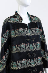 Vintage Reversible Kimono Coat front @RECESS LA