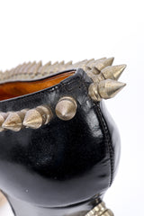 Vintage Vivienne Westwood Spike Studded Super Elevated Court Platforms tarnished spike studs @recessla