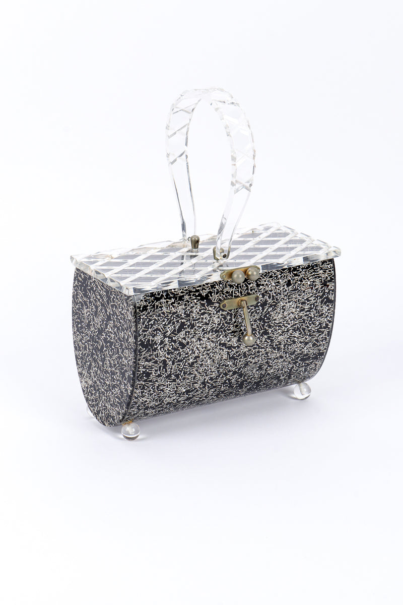 Confetti Glitter Lucite Box Bag @recessla