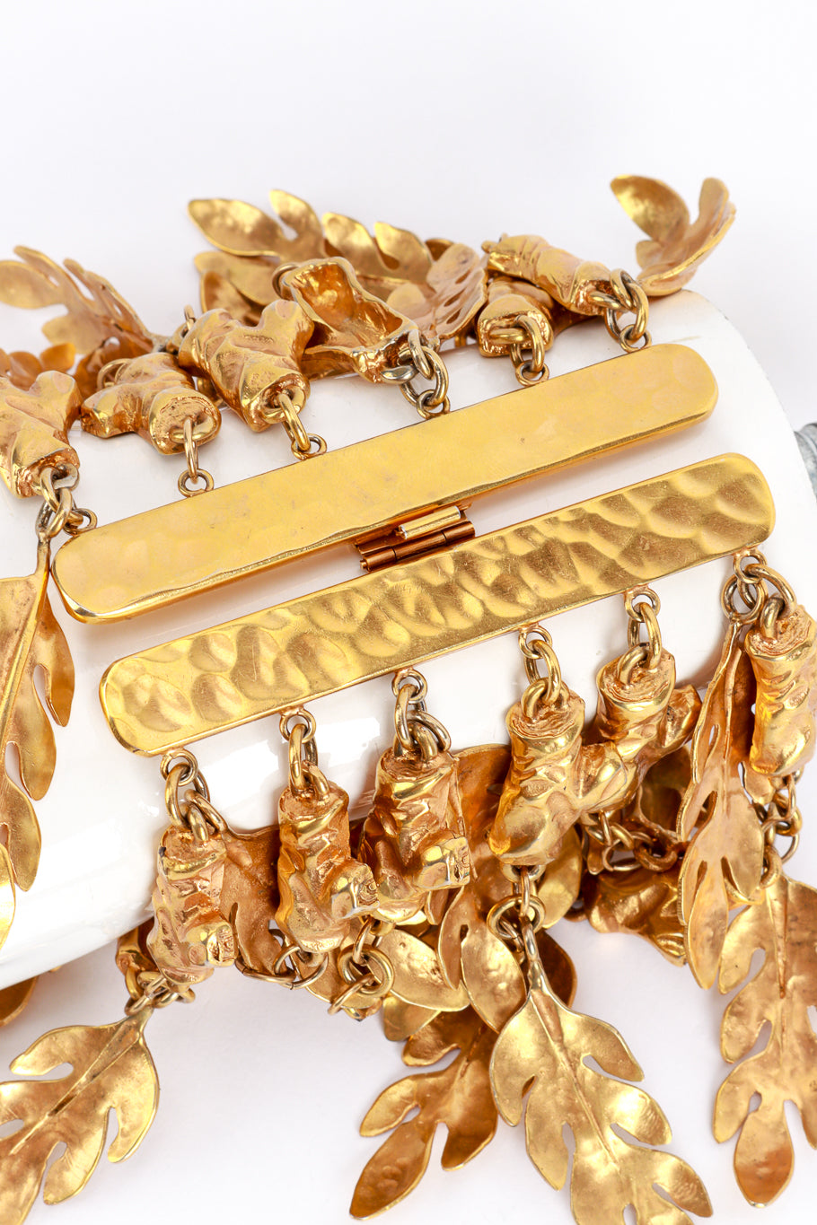 Vintage Golden Forest Charm Bracelet clasp @RECESS LA