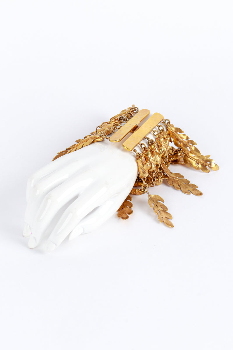 Vintage Golden Forest Charm Bracelet mannequin @RECESS LA