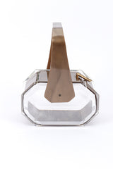 Vintage Diamond Octagon Lucite box Bag side @recessla