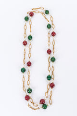 Vintage Gripoix Pearl and Glass Bead Necklace II on white backdrop @Recessla