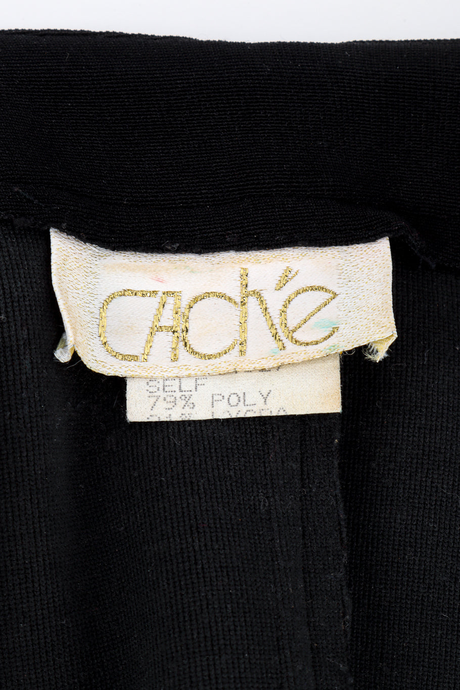 Vintage Caché Disc Stud Jacket signature label @recess la