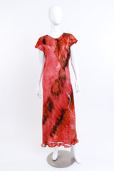 Carter Smith & Teri Shibori Silk Burnout Maxi Dress on mannequin @RECESS LA