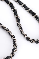 Chanel Classique Diamond Quilted Bag chain detail @RECESS LA