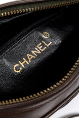 Chanel Quilted "CC" Camera Bag signature closeup @recessla