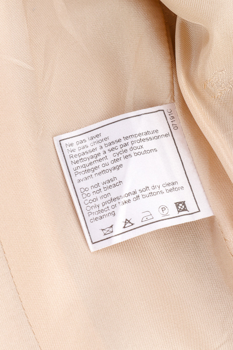 1998 S/S Linen Blazer