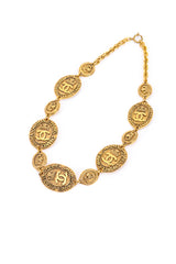 CC Crown Medallion Necklace by Chanel @recessla