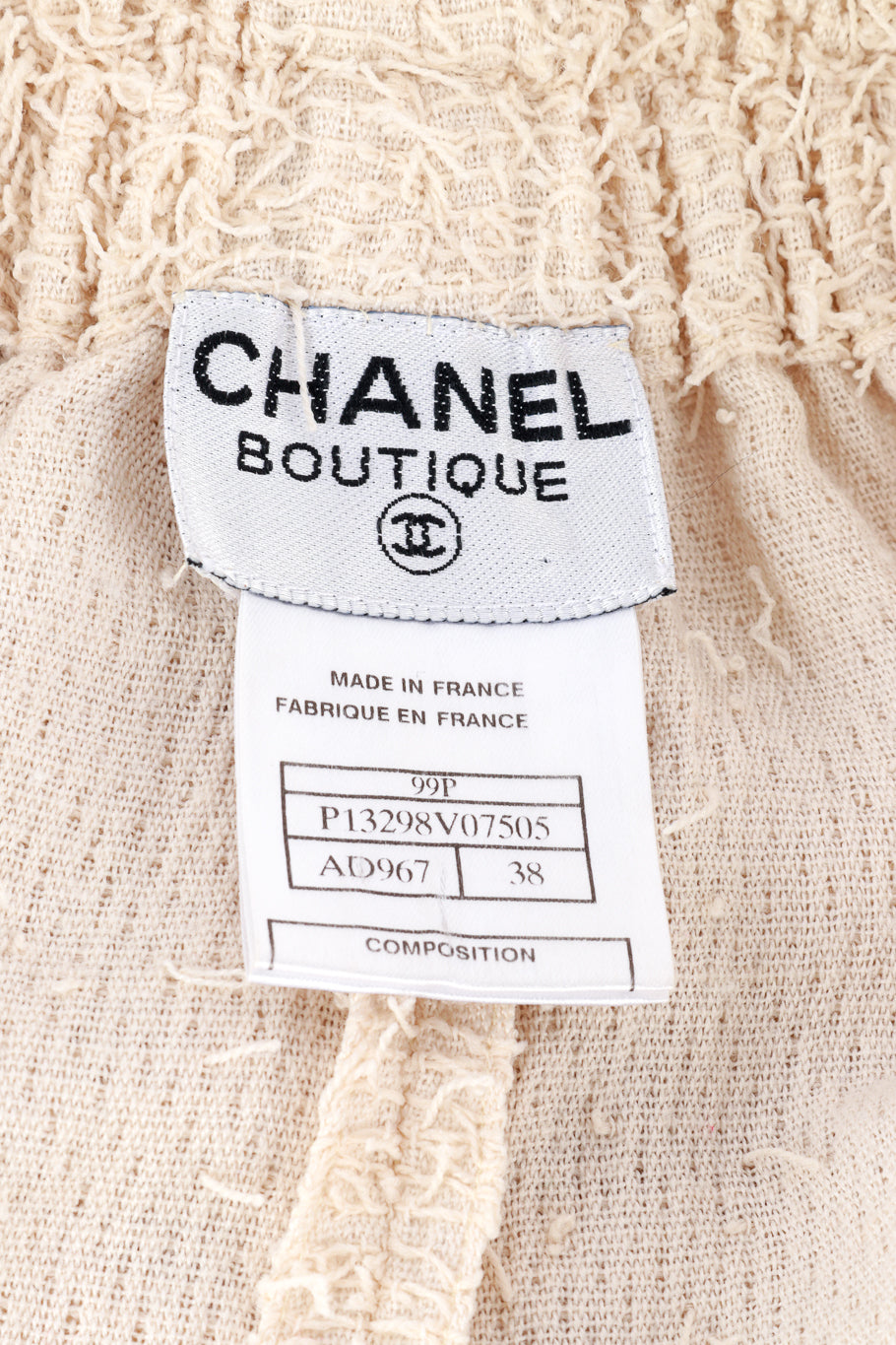 Chanel 1999P Halterneck Shift Dress label @RECESS LA