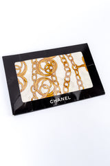 Camellia Chain Scarf in envelope box @RECESS LA