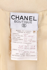 Chanel 1993 S/S Double Breasted Skirt Suit label @RECESS LA