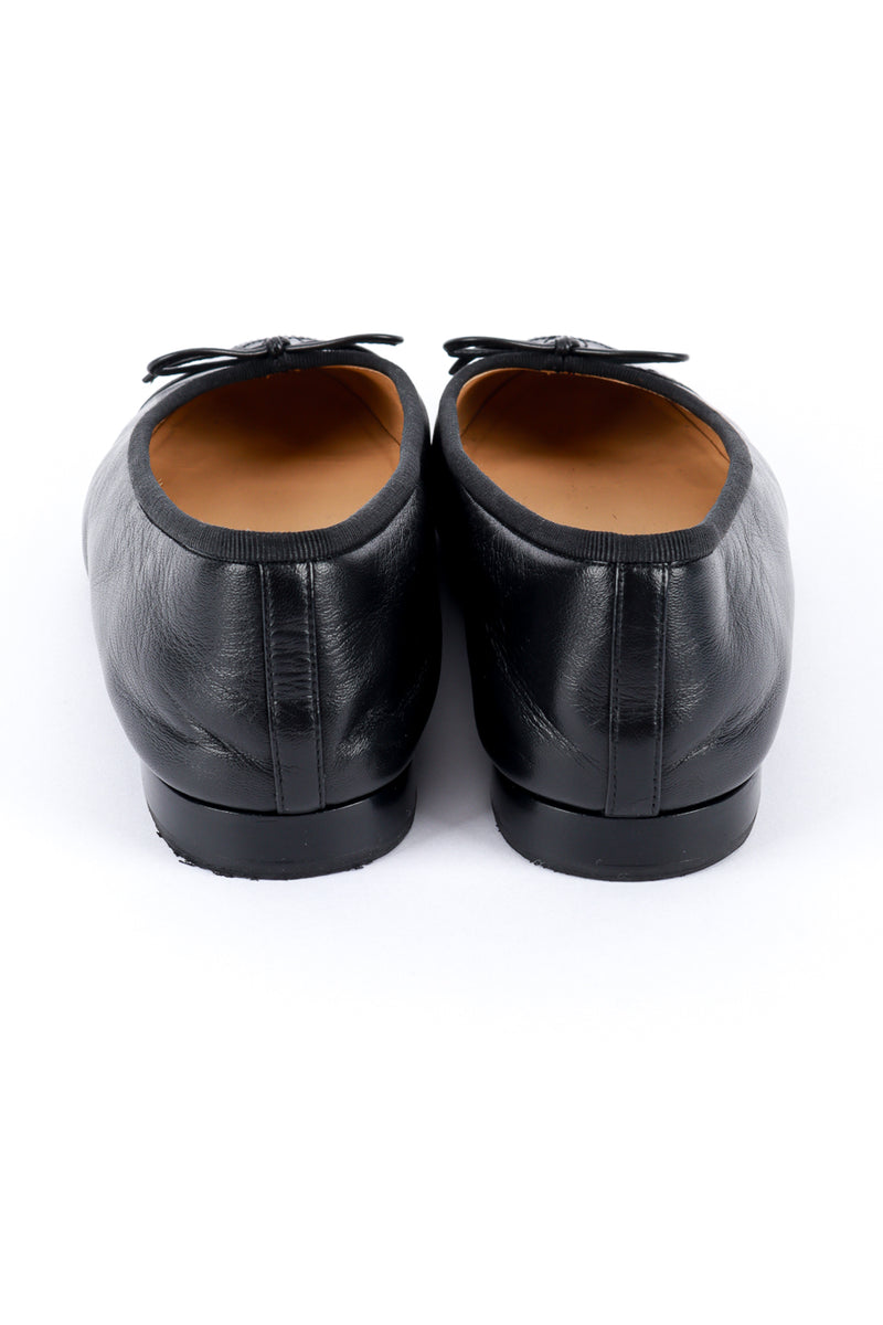 Chanel Cap Toe Leather Ballet Flats II back @RECESS LA