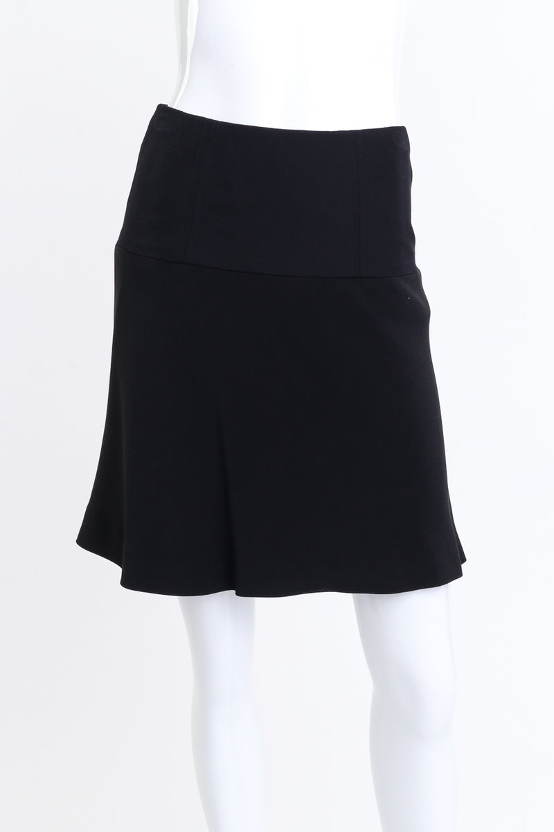 Vintage Chanel 1996 S/S Panel Waist Skirt mannequin @RECESS LA