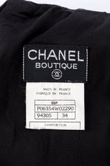 Vintage Chanel 1996 S/S Panel Waist Skirt label @RECESS LA