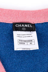 Chanel Cashmere Sweater signature label @recess la