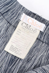 Chloé Woodgrain Stripe Jacket & Pant Set pant signature label @recess la