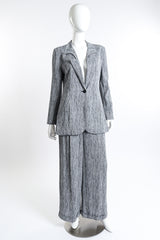 Chloé Woodgrain Stripe Jacket & Pant Set front on mannequin @recess la