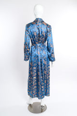 Vintage Chinese Village Scene Robe back on mannequin @recessla