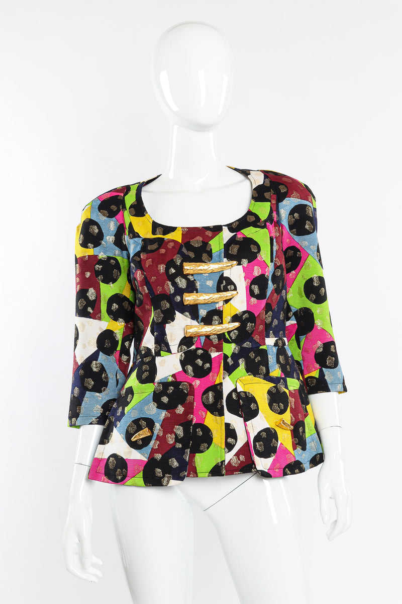 Peplum jacket by Christian LaCroix on mannequin @recessla