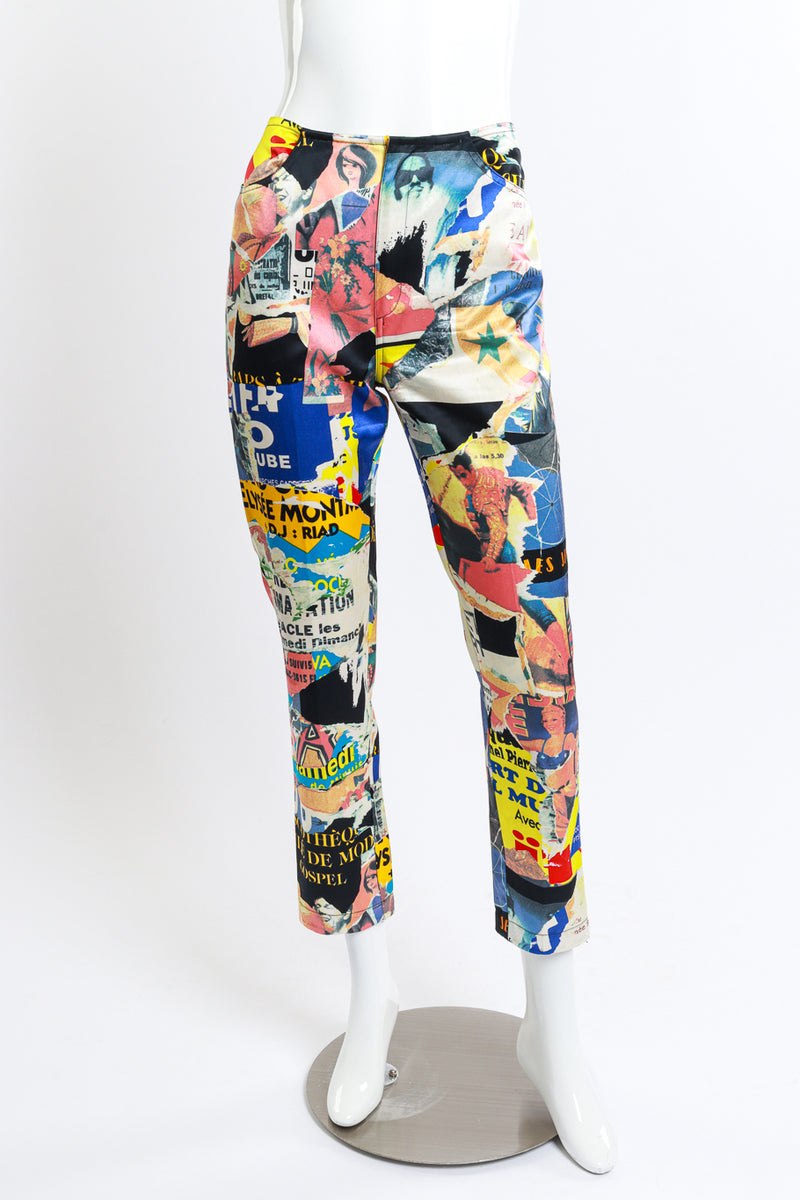 Christian Lacroix Pop Art Pant Suit pant on mannequin @RECESS LA