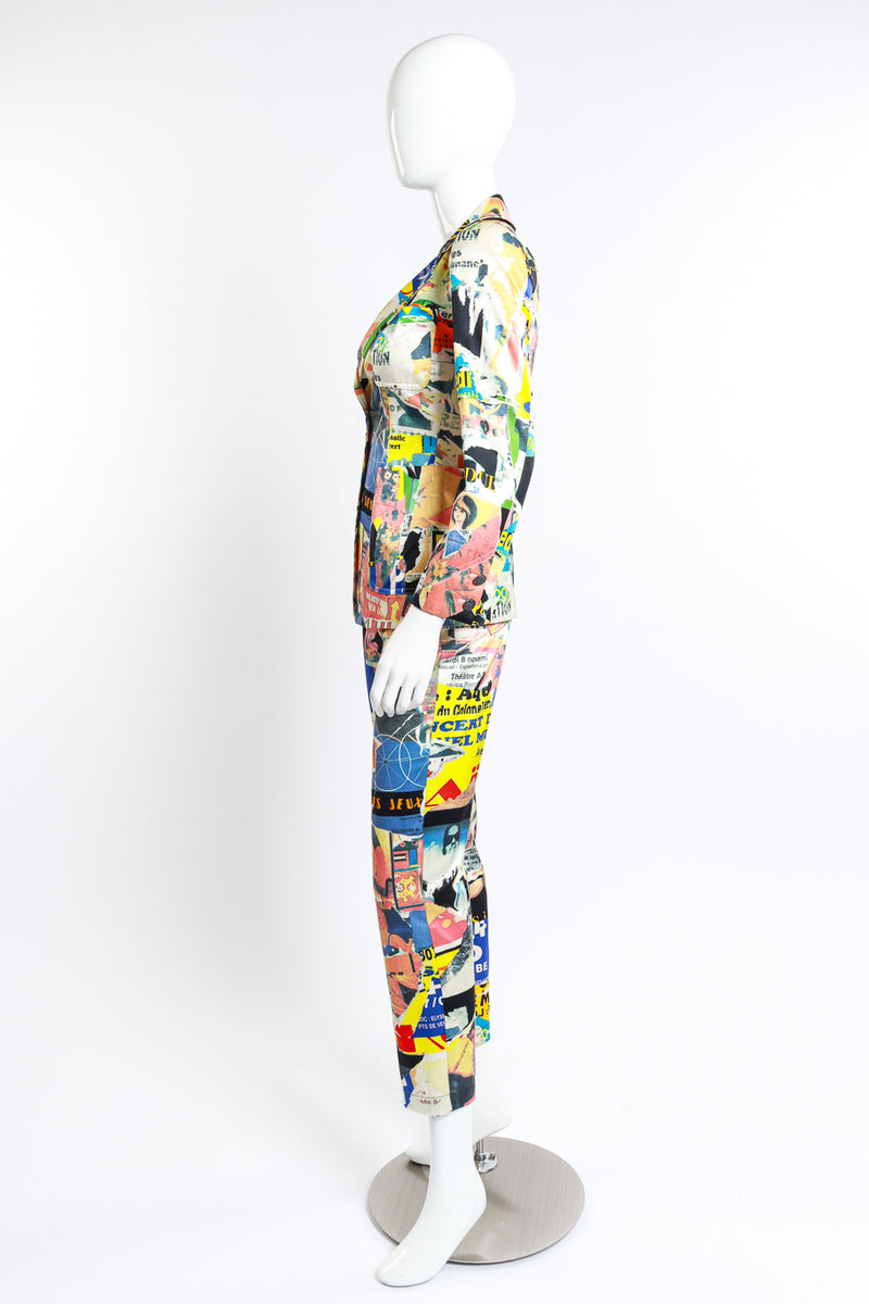 Christian Lacroix Pop Art Pant Suit side on mannequin @RECESS LA