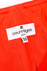 Courréges Mod Wool Jacket and Dress Set dress signature label @recessla