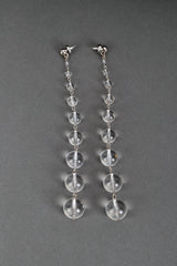 Vintage Oscar de la Renta Pools of Light Shoulder Duster Earrings @RECESS LA