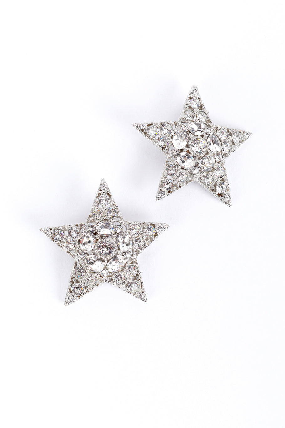 Vintage Oscar de la Renta Shining Star Earrings @RECESS LA